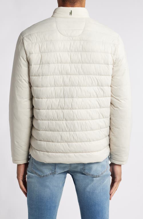 Johnnie-o Killington Puffer Jacket In Gray