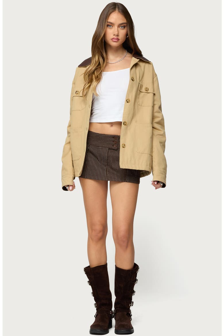 Harper Barn Coat, Alternate, color, CAMEL