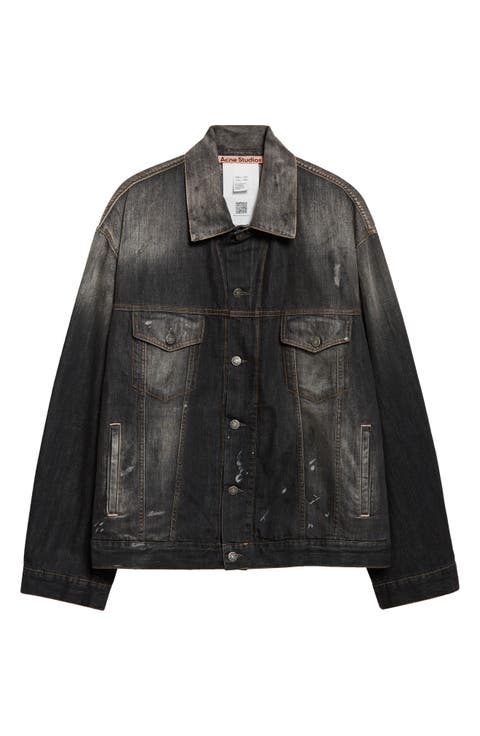 Robert Trafalgar Distressed Denim Jacket