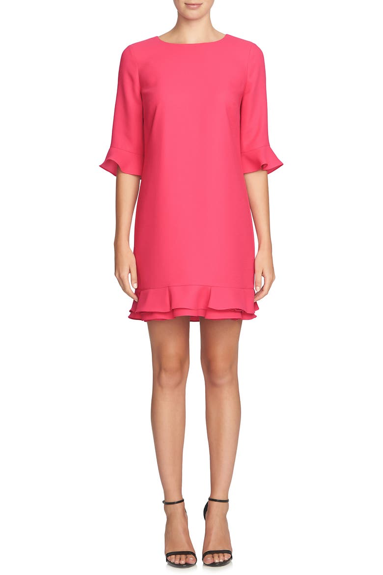 KATE 3/4 SLV RUFFLE HEM DRESS video
