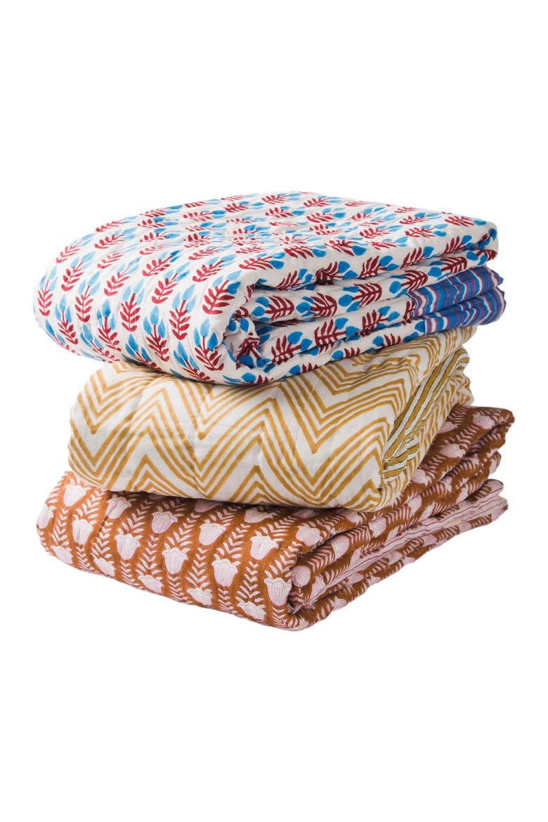 Sundown Cotton Handcrafted Throw, Alternate, color, Multi