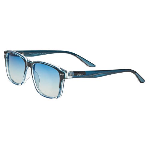 Simplify Wilder Polarized Sunglasses In Blue/blue
