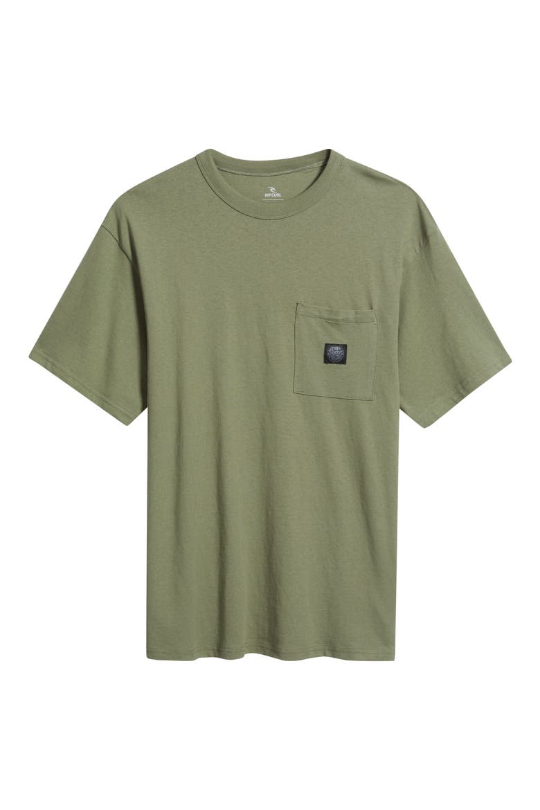 Premium Surf Wettie T-Shirt, Alternate, color, SURPLUS GREEN