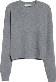 Victoria Beckham Crewneck Wool & Cashmere Sweater