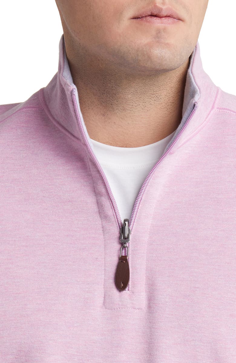 Johnston & Murphy Reversible Quarter Zip Pullover, Alternate, color,