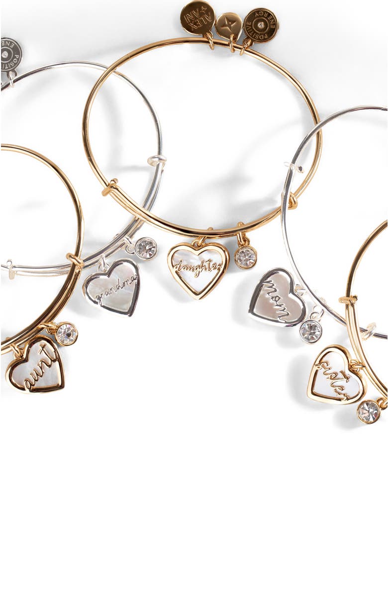 Alex and Ani Mom Bangle Bracelet, Alternate, color,