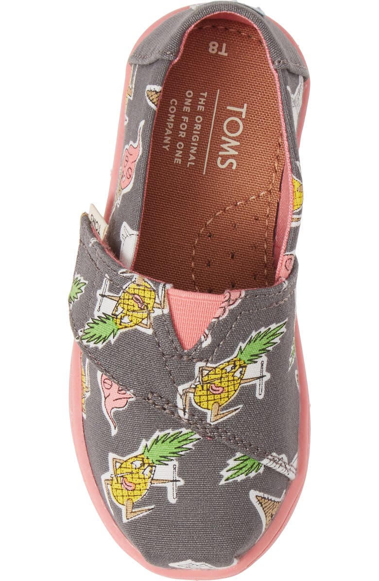 TOMS Alpargata Classic Print Slip-On, Alternate, color,