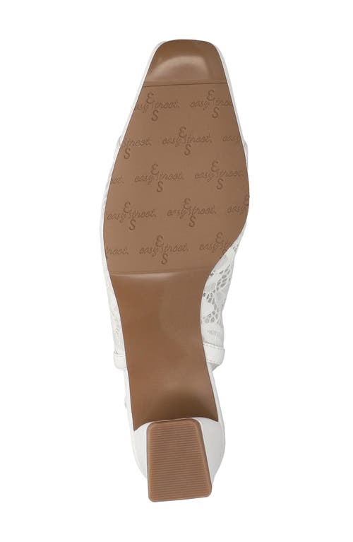 EASY STREET EASY STREET FORTUNE SQUARE TOE SLINGBACK PUMP