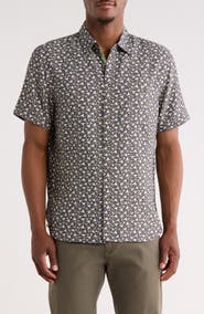 NICOBY Happy Hour Martini Print Shirt