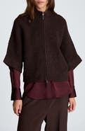 Kenneth Cole Dolman Sleeve Zip Cardigan