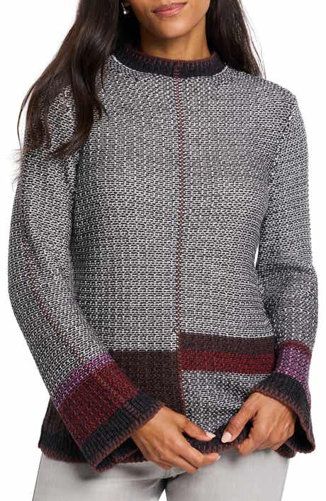 NIC+ZOE Mixed Up Colorblock Sweater