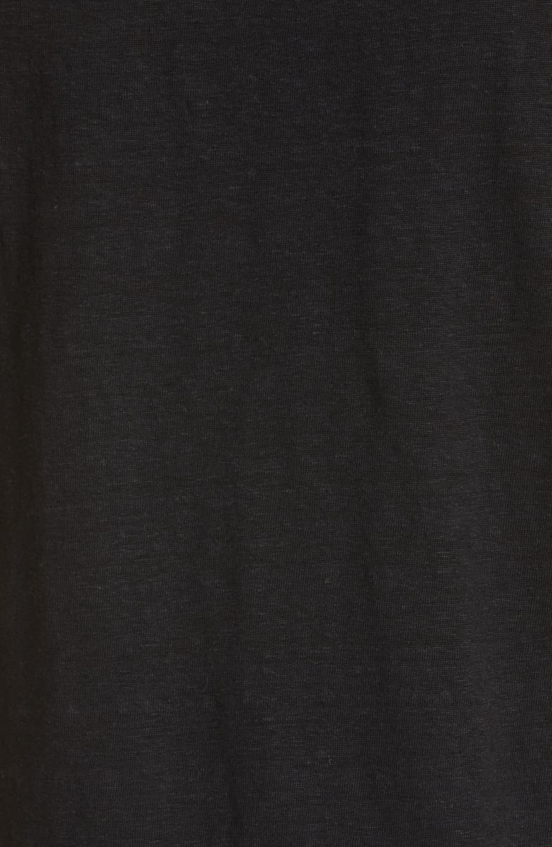 FRAME Swingy Crop Organic Linen Muscle Tank, Alternate, color, 