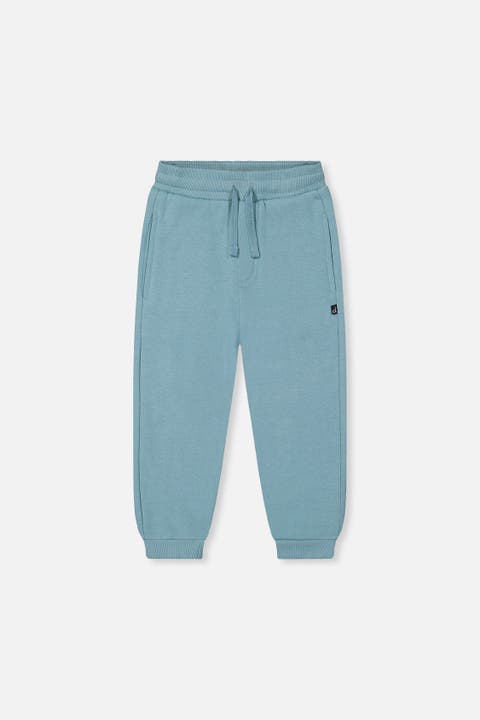 Fleece Drawstring Waist Side Pocket Sweatpants