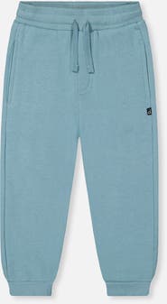 Deux par Deux Fleece Drawstring Waist Side Pocket Sweatpants