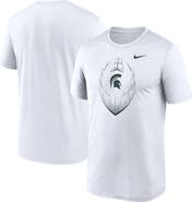 Nike Men's Nike White Michigan State Spartans Primetime Legend Icon Performance T-Shirt