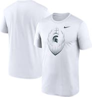 Nike Men's Nike White Michigan State Spartans Primetime Legend Icon Performance T-Shirt