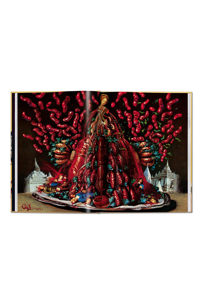 Dali Les diners de Gala Book, Alternate, color, Yellow