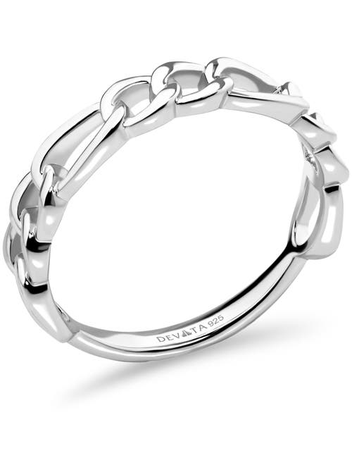 Devata Figaro Link Ring In Metallic
