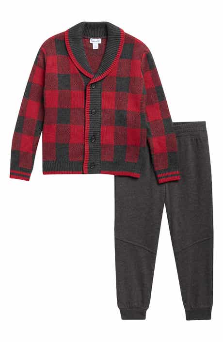 Kids' Grandpa Cardigan & Joggers Set