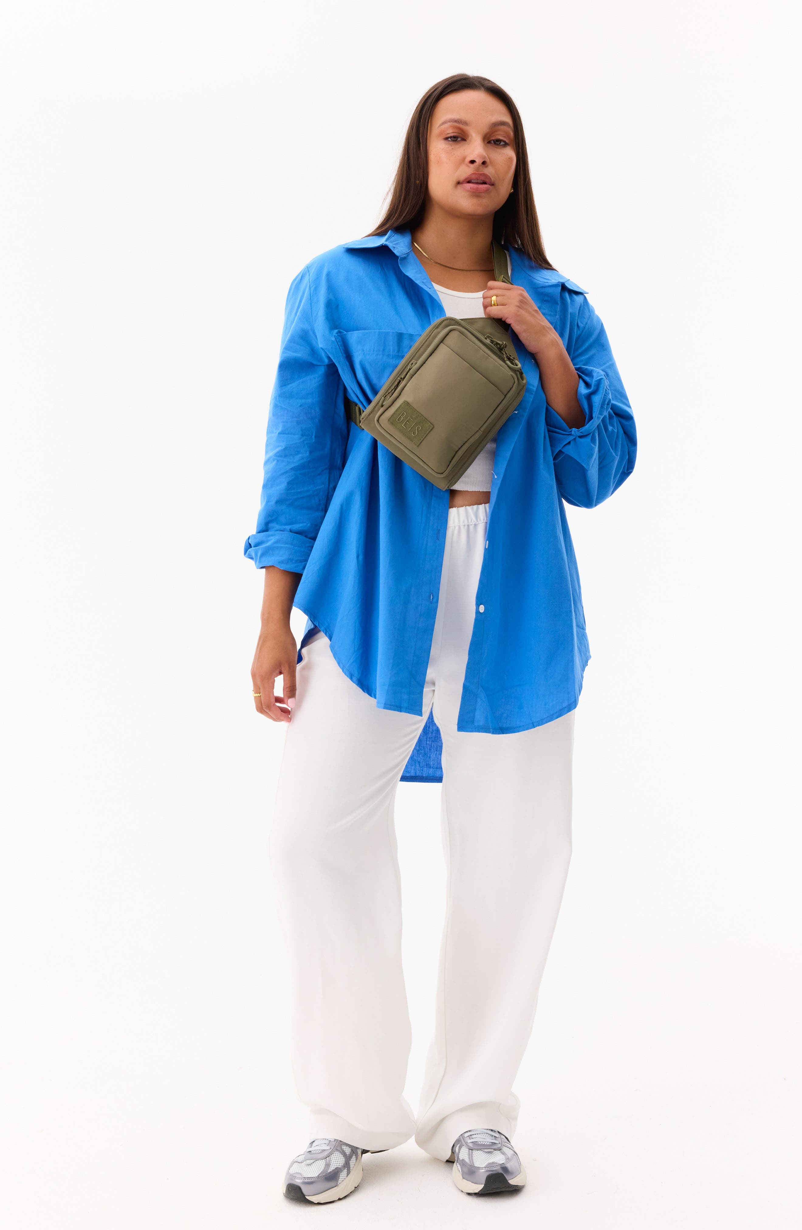 Béis The Nylon Sport Water Repellent Sling Bag, Alternate, color, 