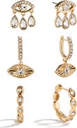 BaubleBar Good Intentions Evil Eye Earrings
