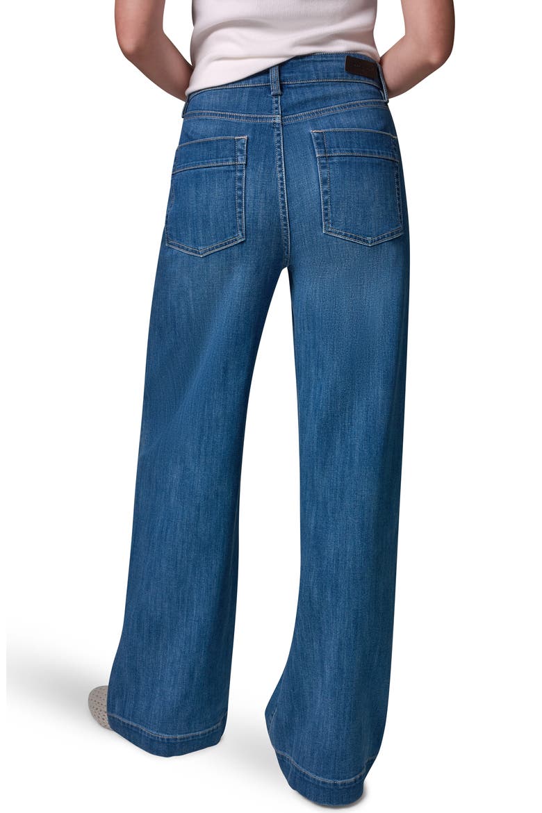 The Donna High Waist Wide Leg Jeans, Alternate, color, GIBSON