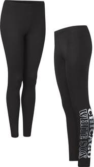 G-III 4HER BY CARL BANKS Women's G-III 4Her by Carl Banks Black Chicago White Sox Stadium Leggings