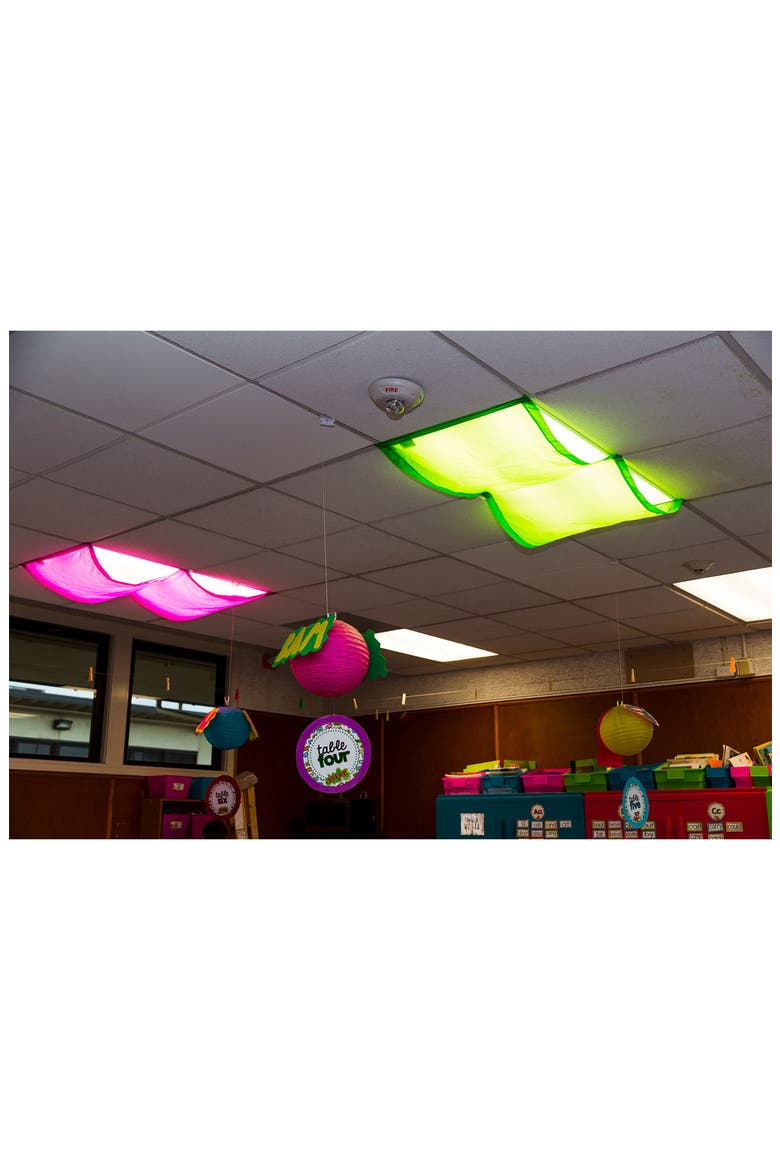 Cozy Shade Light Fixture Covers, Alternate, color, GREEN