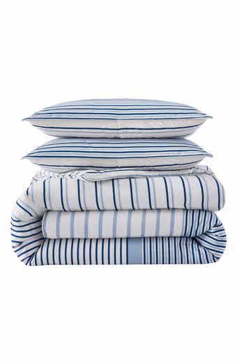 Eddie Bauer Cooper Stripe Cotton Comforter Set