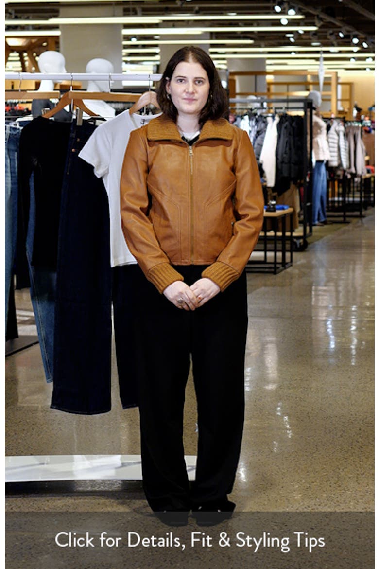 Beatrix Leather Jacket video