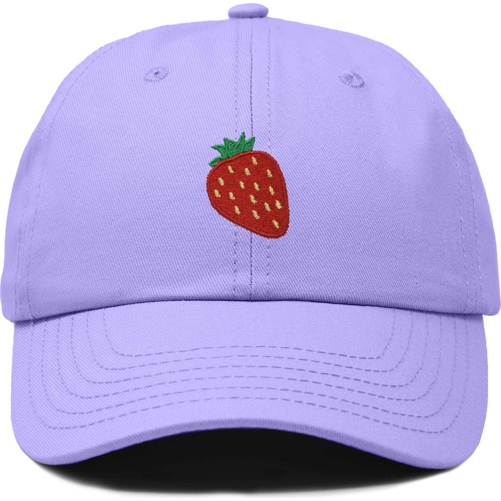 Dalix Strawberry Hat In Lavender