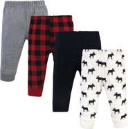Hudson Baby 4-Pack Pants Bottoms Set
