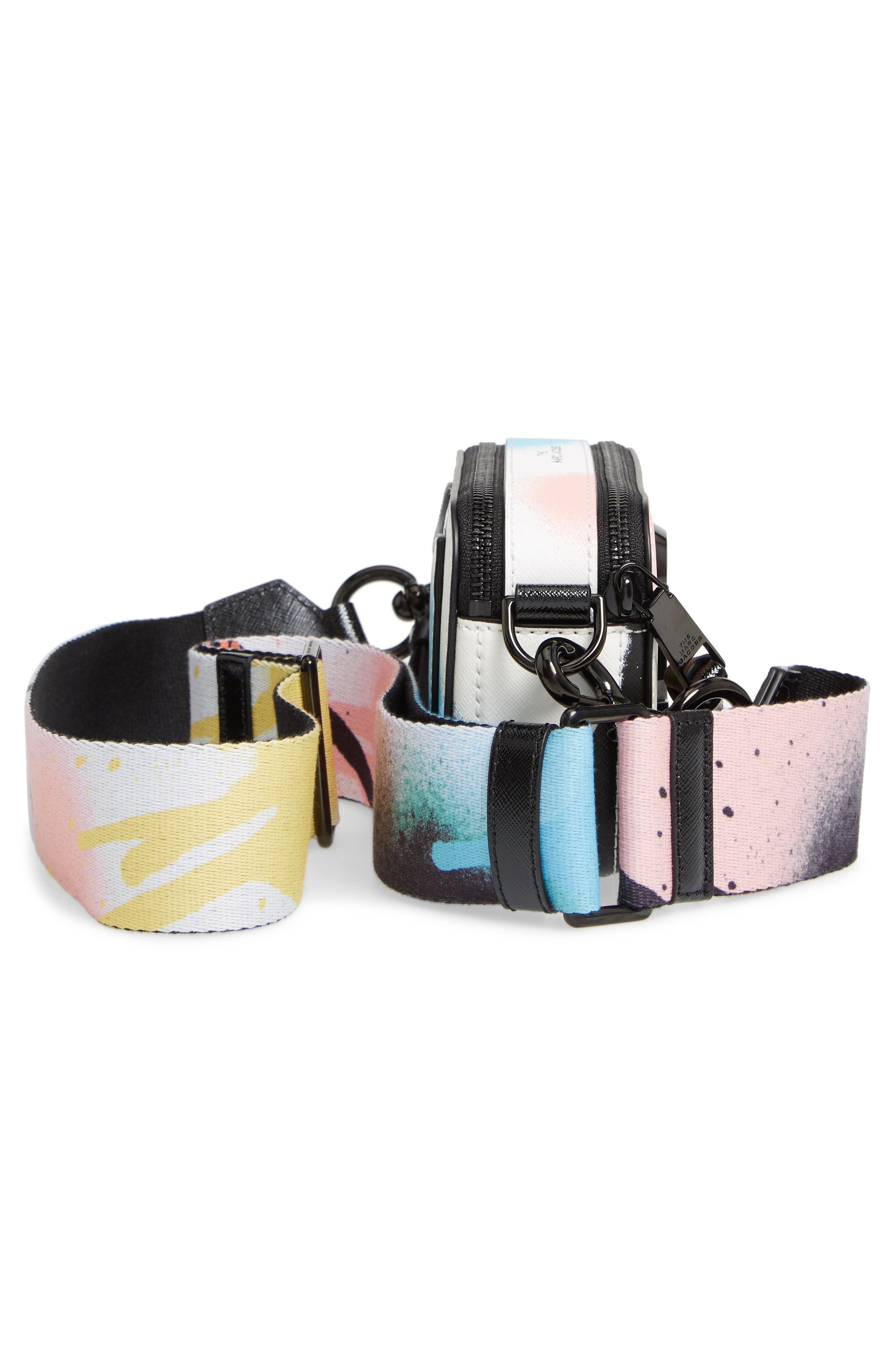 Marc Jacobs Snapshot Coated Leather Crossbody Bag, Alternate, color, 