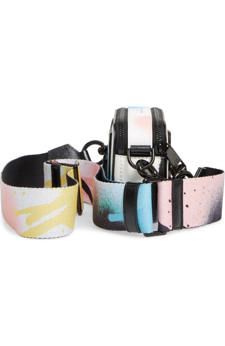 Marc Jacobs Snapshot Coated Leather Crossbody Bag, Alternate, color,