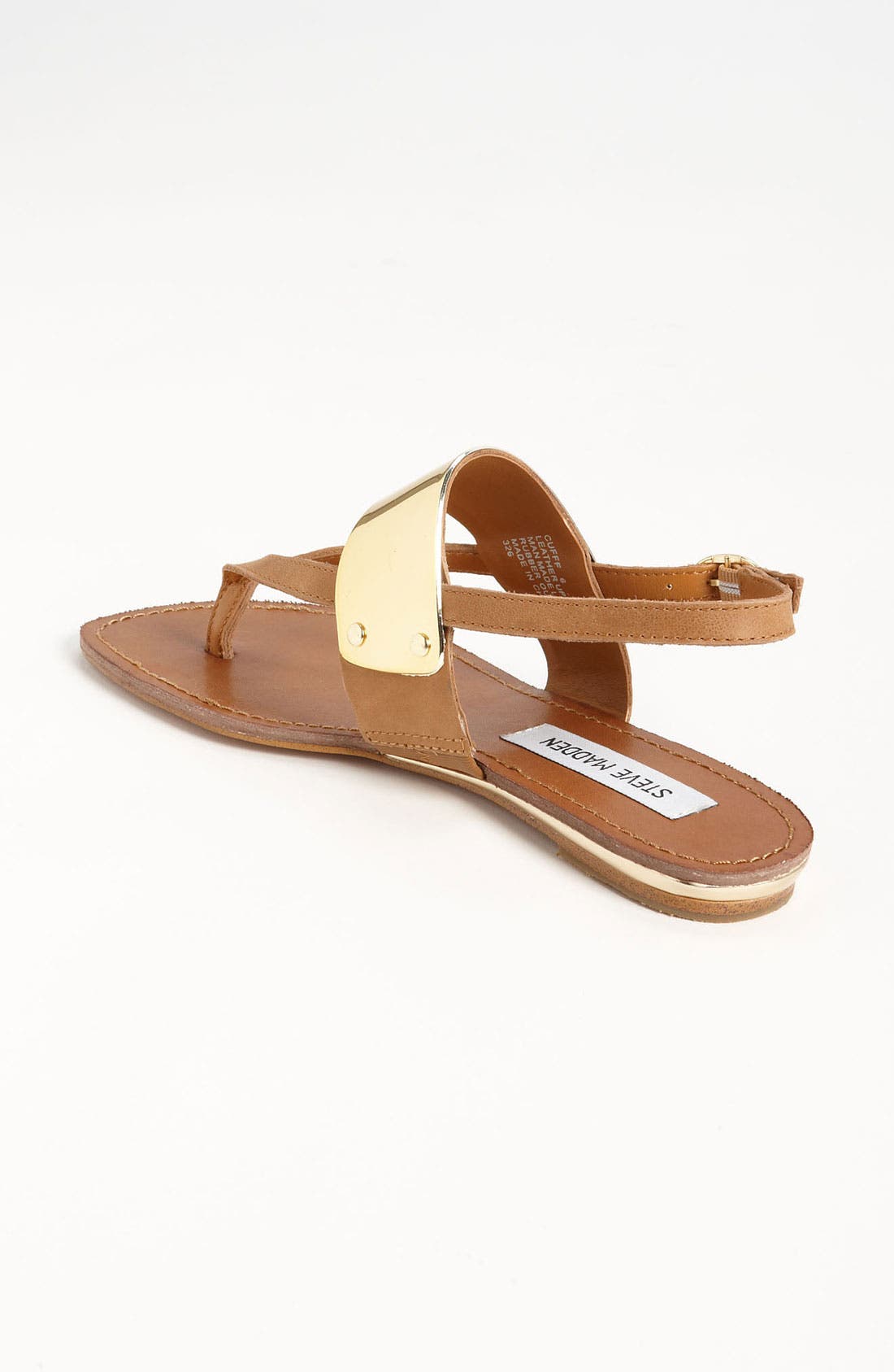 'Cufff' Sandal, Alternate, color, COGNAC