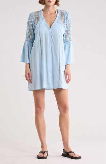 Lace Crochet Tunic Coverup