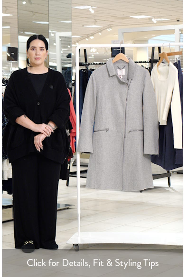 BELLE AND BLOOM Last Chance Wool Blend Coat video