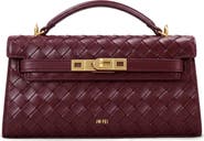 JW PEI Noor Weave Texture Top Handle Bag