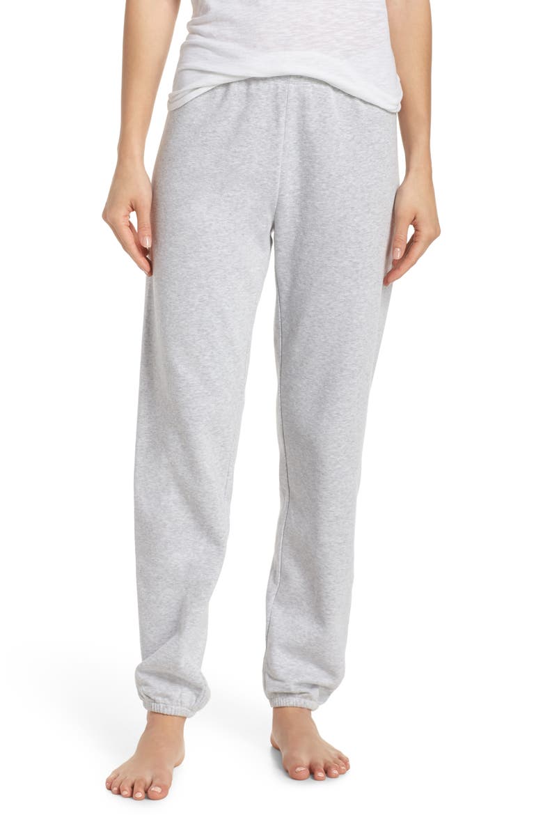 Sleepy High Rise Lounge Jogger Pants, Main, color, GREY DUSK HEATHER