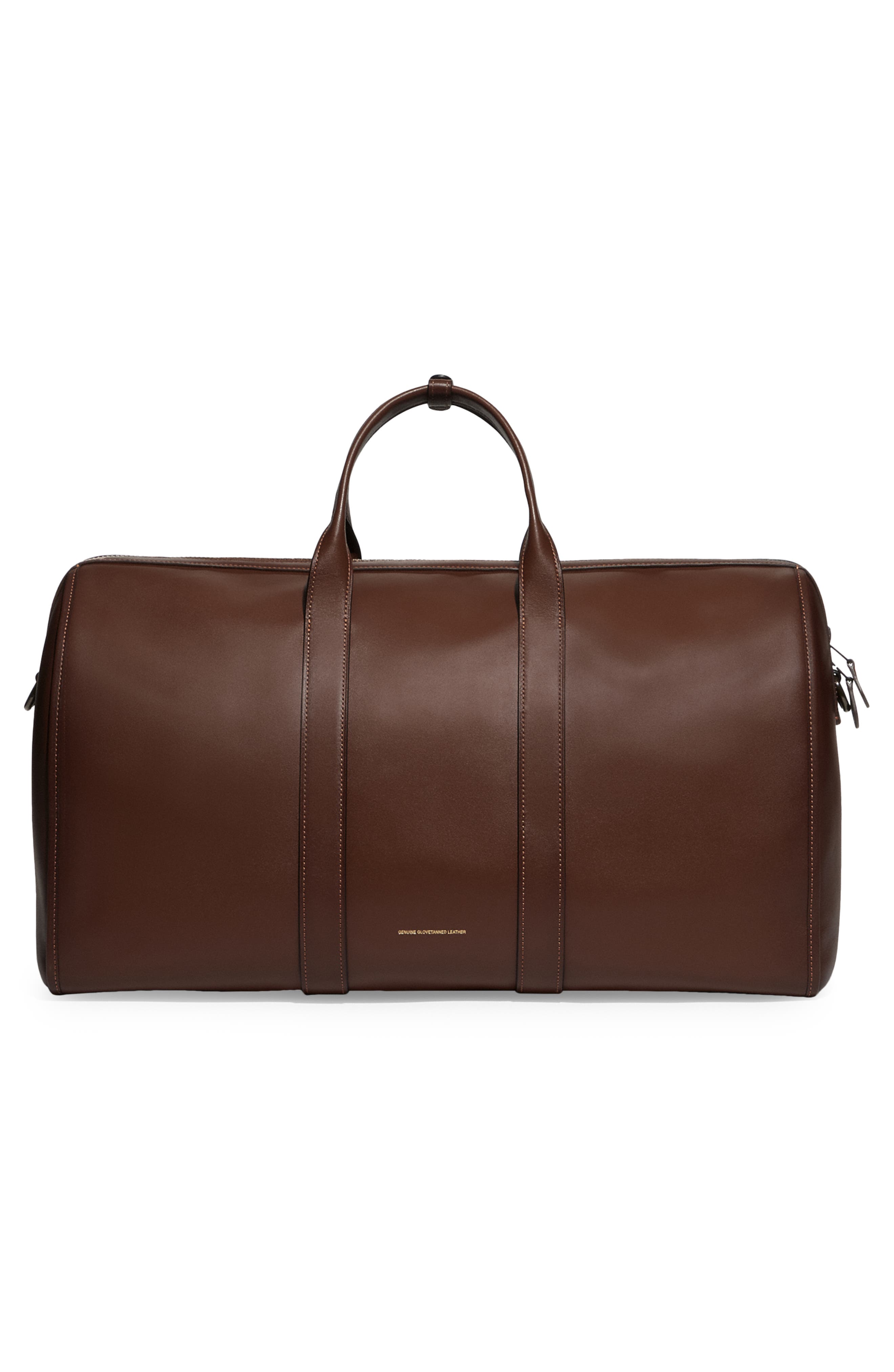 COACH Gotham Leather Duffle Bag, Alternate, color, 