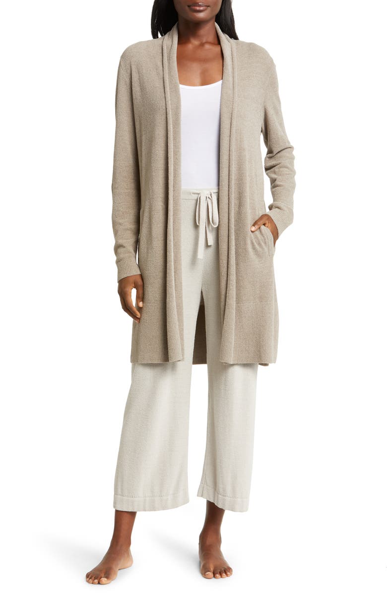 Barefoot Dreams<sup>®</sup> CozyChic<sup>™</sup> Ultra Lite<sup>®</sup> Open Front Cardigan, Main, color, Nickel