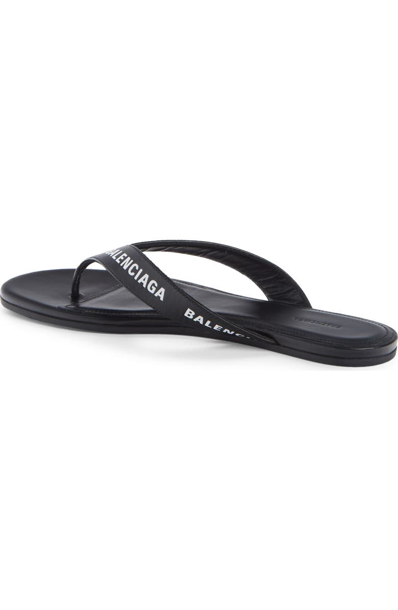 Balenciaga Logo Flip Flop, Alternate, color,