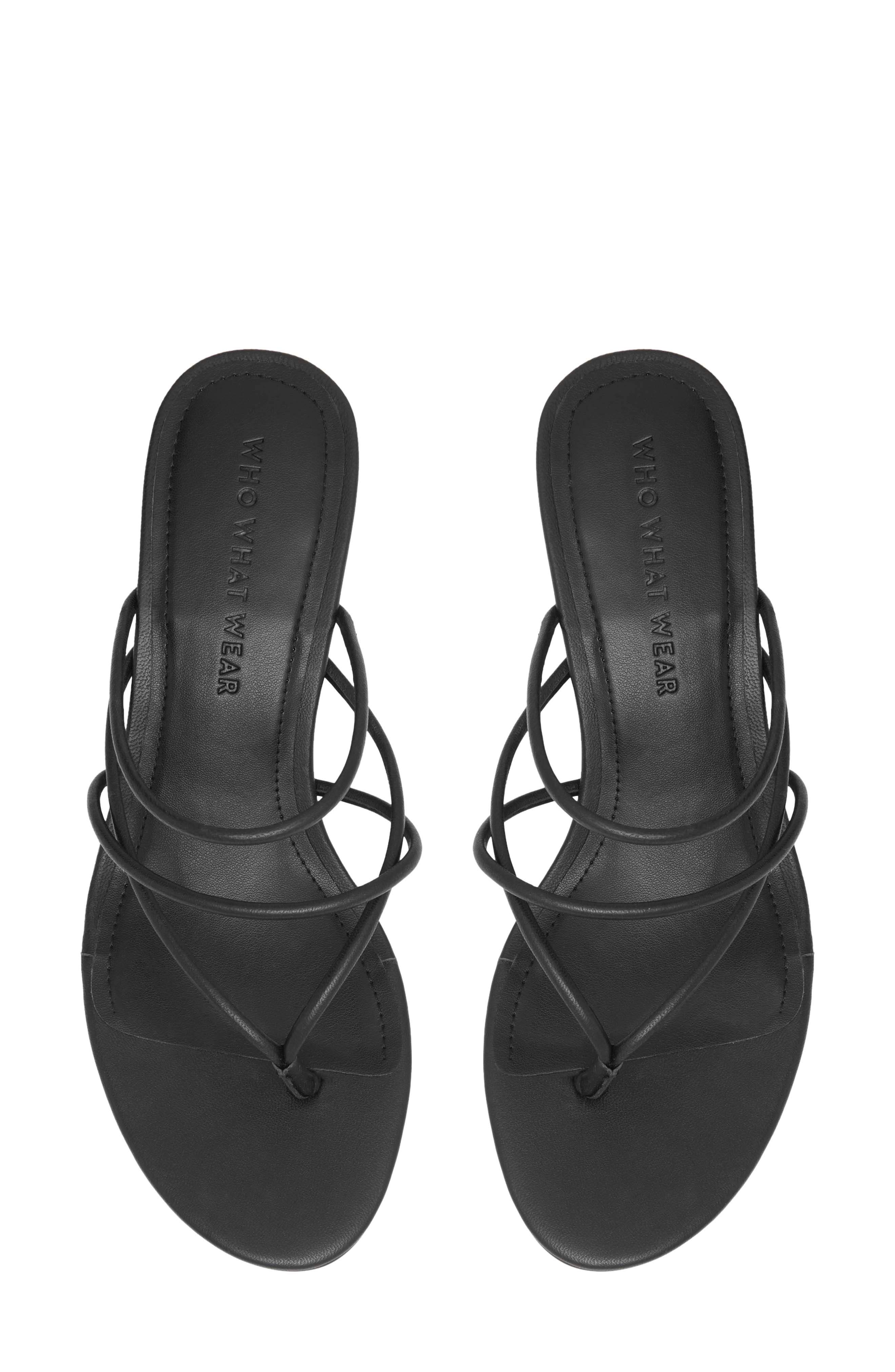 Who What Wear Pearlina Sandal, Alternate, color, 