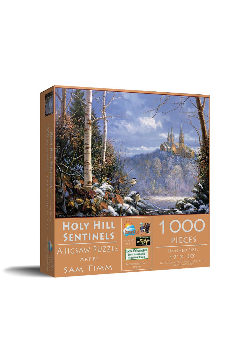 Holy Hill Sentinels 1000 piece Jigsaw Puzzle for Adults, Main, color, Multicolor