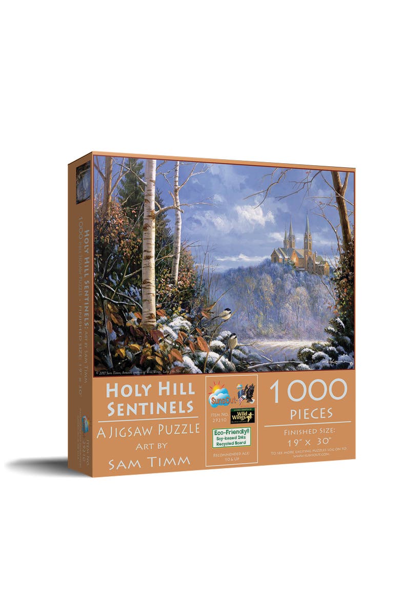 Sunsout Holy Hill Sentinels 1000 piece Jigsaw Puzzle for Adults, Main, color, Multicolor