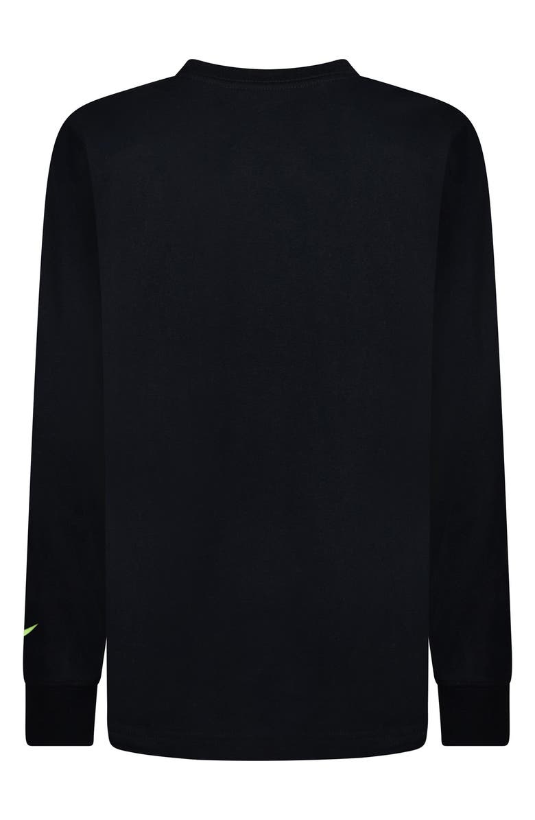 3 Brand Kids' Go Time Long Sleeve T-Shirt, Alternate, color, 023Black