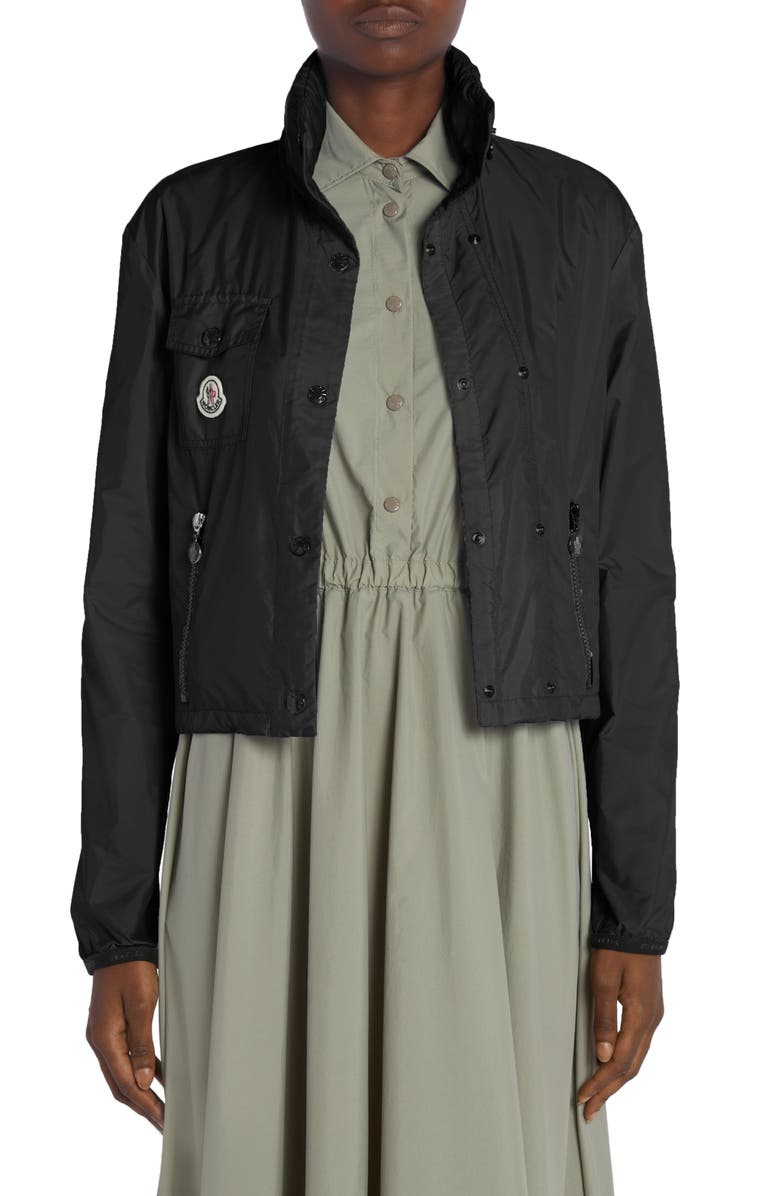 Moncler Lico Water Repellent Crop Jacket, Main, color,