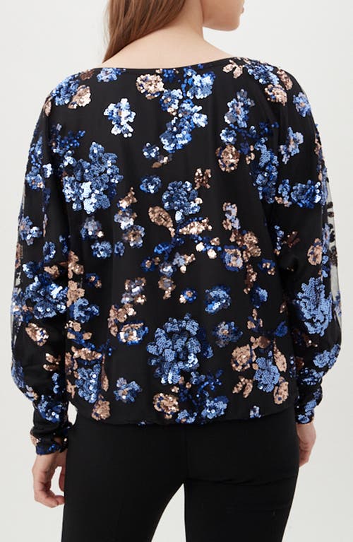 Trina Turk Sprite 3 Top In Blue Multi