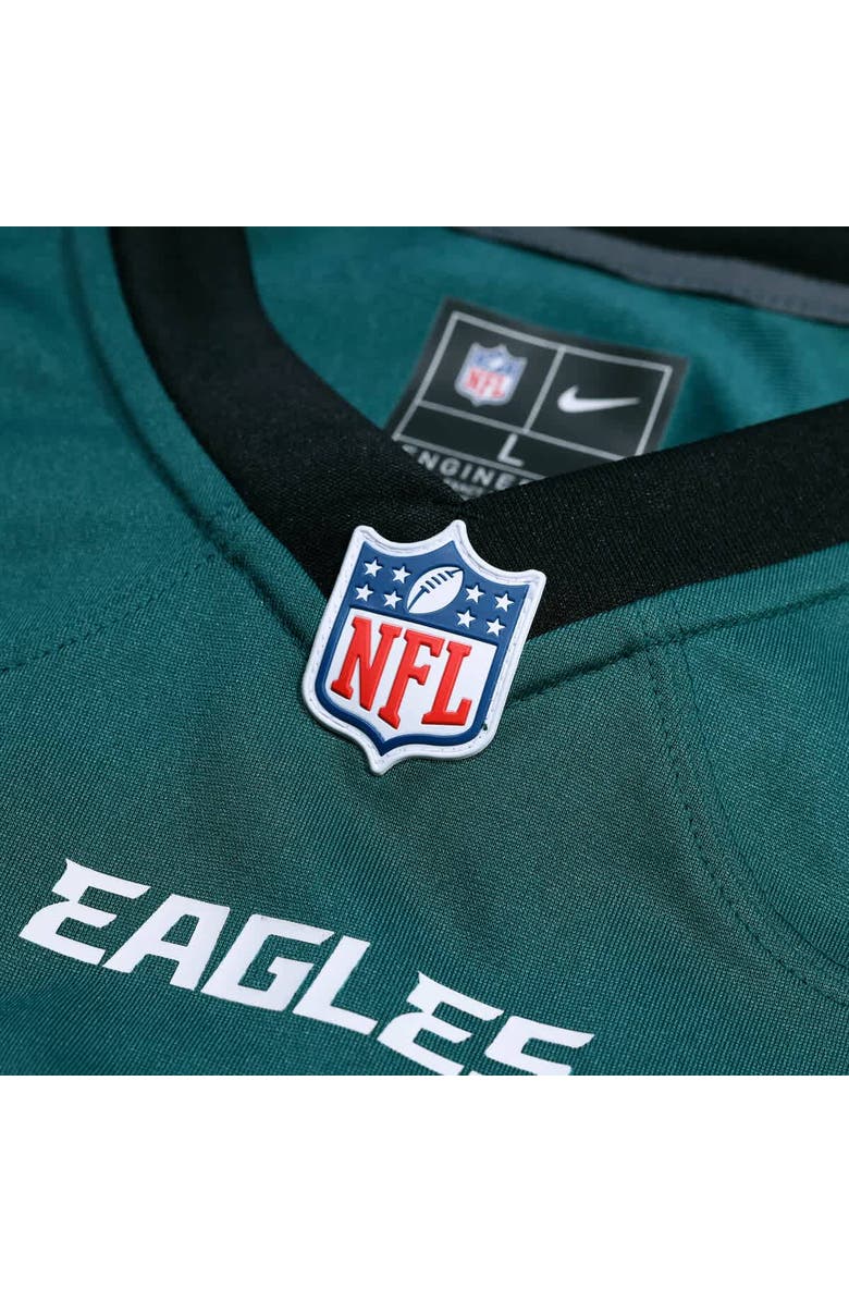 Nike Men's Nike Dallas Goedert Midnight Green Philadelphia Eagles Super Bowl LIX Game Player Jersey, Alternate, color, 