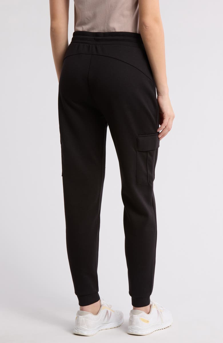 KYODAN Drawstring Scuba Knit Cargo Joggers, Alternate, color,